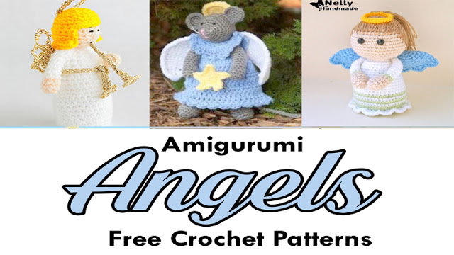 Free Christmas Angel Crochet Patterns! - AmVaBe Crochet