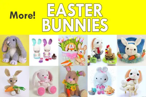 Easter Bunny Crochet Pattern Roundup! More Easter Bunny Crochet Patterns!