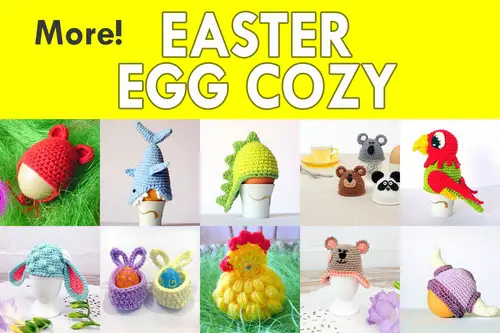 Easter Egg Cozy Crochet Pattern Roundup! More Egg Cozy Crochet Patterns!