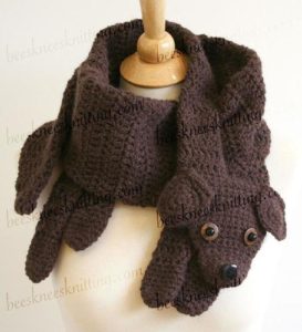 DOG scarf Crochet Pattern