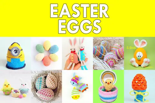 Easter Egg Crochet Pattern Roundup!