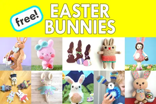 Free Easter Bunny Crochet Pattern Roundup!