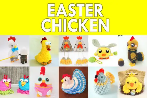 Amigurumi Easter Chick & Chicken Crochet Pattern Roundup!