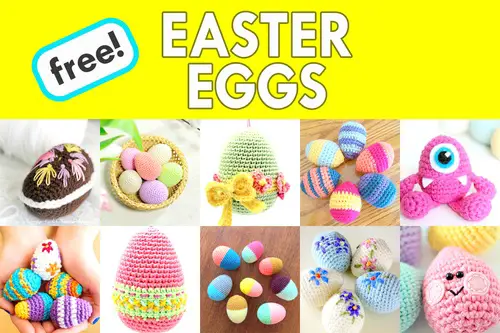 Free Easter Egg Crochet Pattern Roundup!