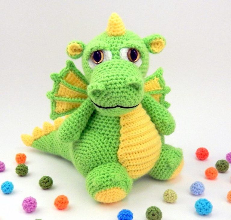 Amigurumi Dragon Crochet Pattern Roundup! - AmVaBe Crochet