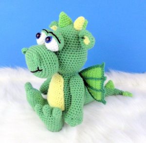 More Dragon Crochet Patterns - AmVaBe Crochet