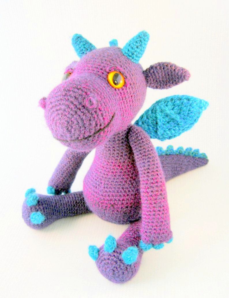 More Dragon Crochet Patterns - AmVaBe Crochet