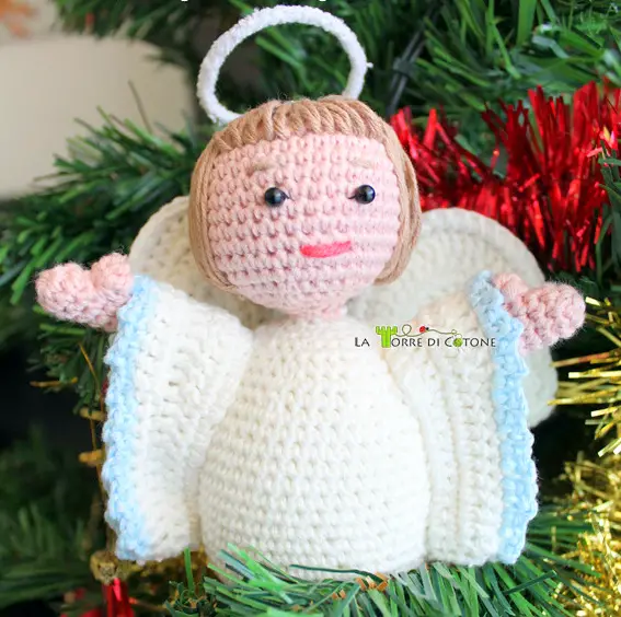 Christmas angel Crochet pattern