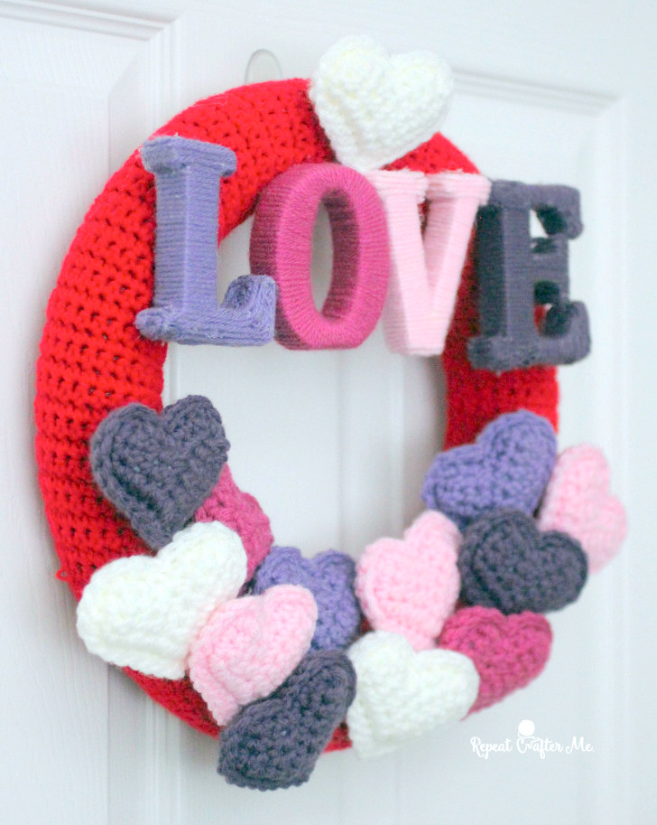 Valentine HOME DECOR crochet pattern