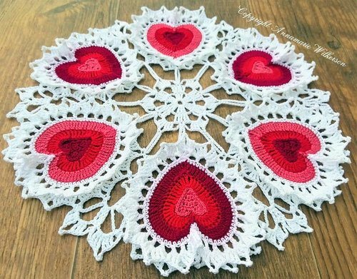 Valentine HEART crochet pattern