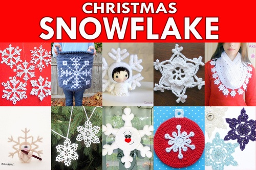 Christmas Snowflake Crochet Patterns!