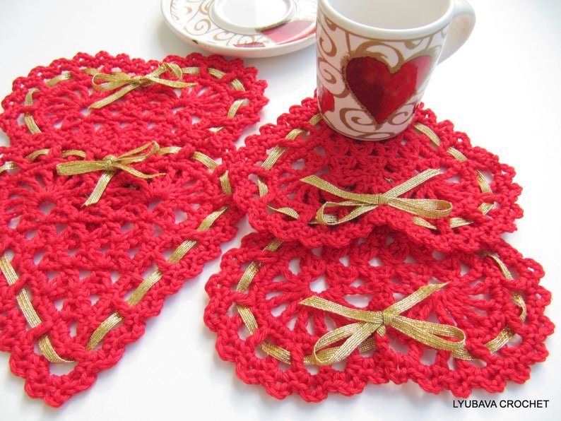 Valentine HOME DECOR crochet pattern