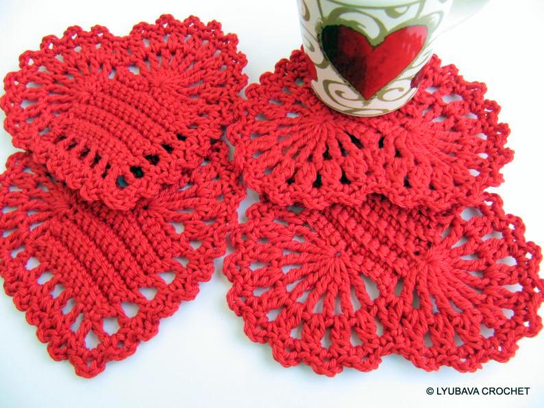 Valentine HOME DECOR crochet pattern