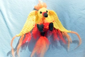 fire bird phoenix crochet pattern