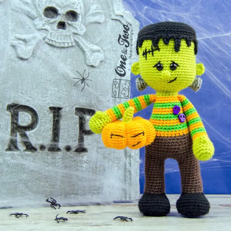 halloween Frankenstein Crochet pattern