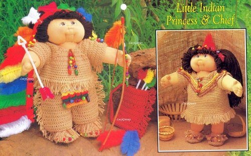 thanksgiving indian crochet pattern, thanksgiving NATIVE AMERICAN crochet pattern