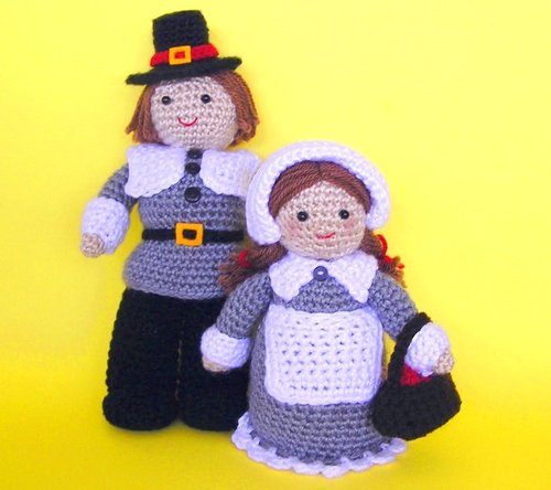 thanksgiving pilgrim crochet pattern