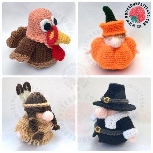 thanksgiving pilgrim crochet pattern