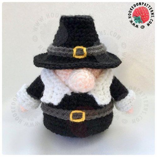 thanksgiving pilgrim crochet pattern