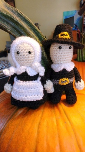 thanksgiving pilgrim crochet pattern