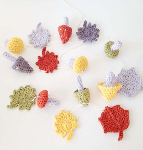 FALL LEAF crochet pattern