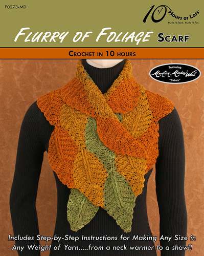 FALL LEAF crochet pattern