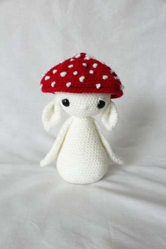 FALL MUSHROOM crochet pattern, FALL TOADSTOOL crochet pattern