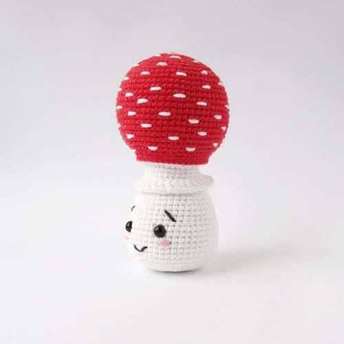 FALL MUSHROOM crochet pattern, FALL TOADSTOOL crochet pattern