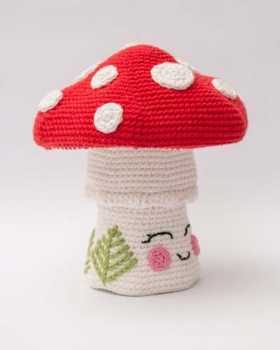 FALL MUSHROOM crochet pattern, FALL TOADSTOOL crochet pattern