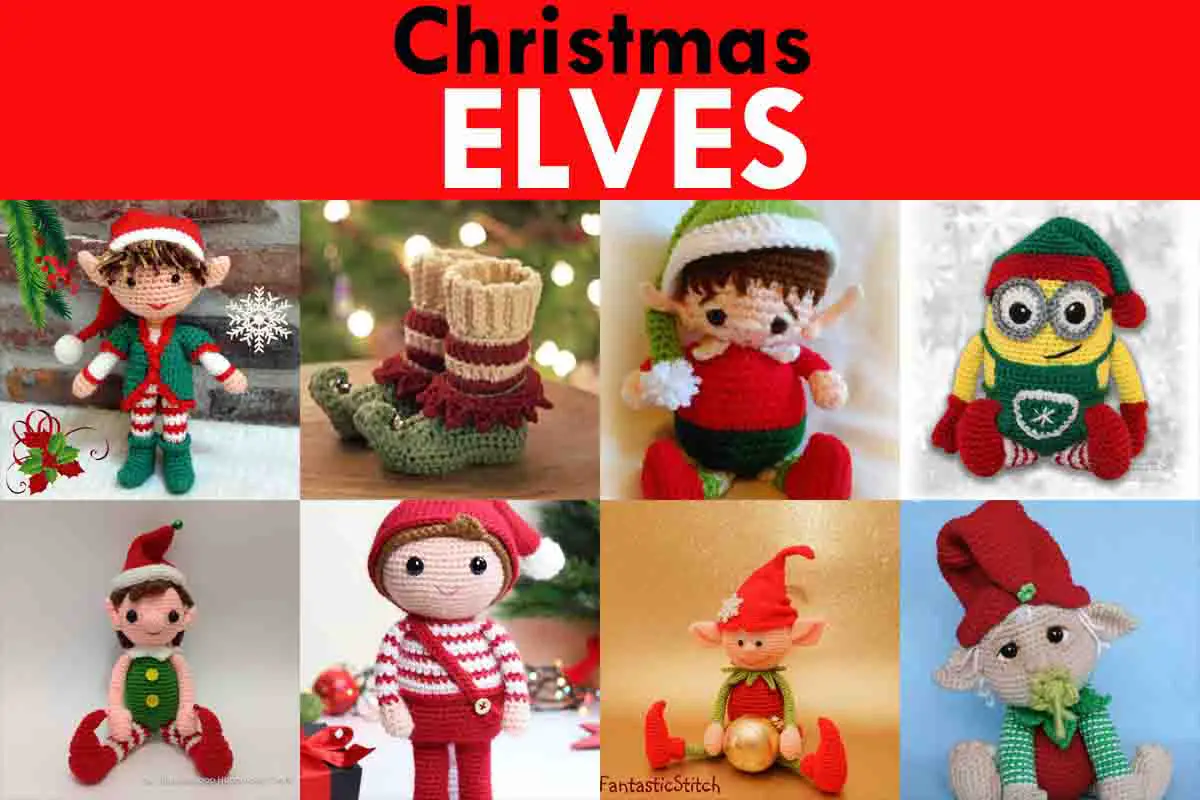 Christmas Elf Crochet Pattern Roundup!