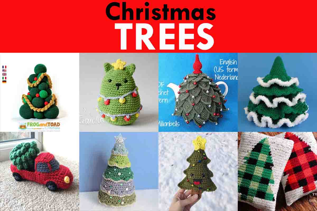 Christmas Tree Crochet Pattern Roundup!