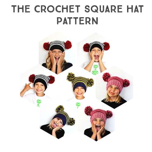 winter cHRISTMAS HAT crochet pattern