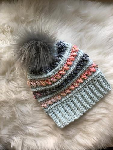 winter cHRISTMAS HAT crochet pattern