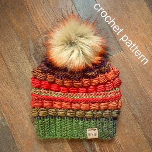 winter cHRISTMAS HAT crochet pattern