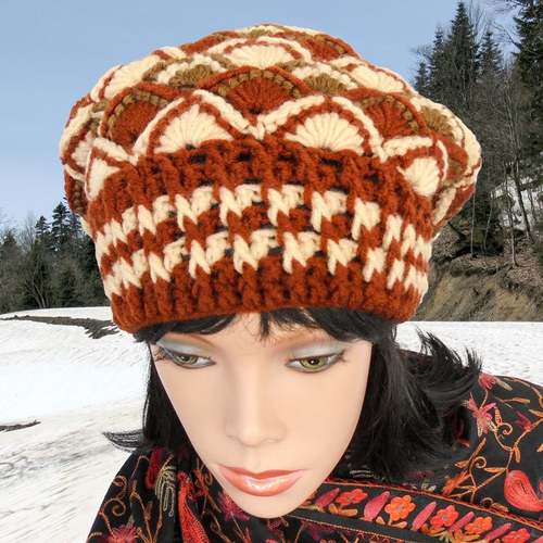 winter cHRISTMAS HAT crochet pattern