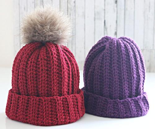 winter cHRISTMAS HAT crochet pattern