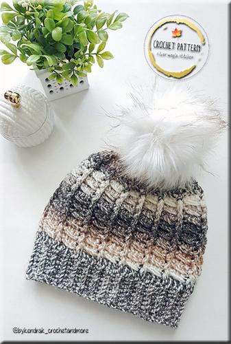 winter cHRISTMAS HAT crochet pattern