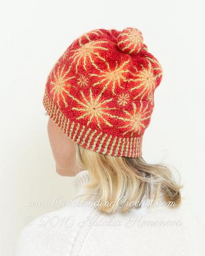 winter cHRISTMAS HAT crochet pattern