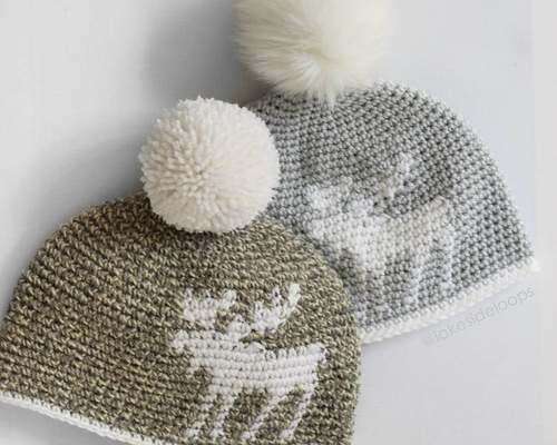 winter cHRISTMAS HAT crochet pattern