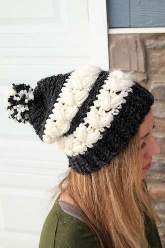 winter cHRISTMAS HAT crochet pattern