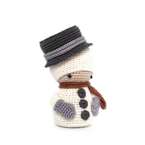 christmas SNOWMAN crochet pattern