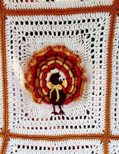 thanksgiving AFGHAN crochet pattern, fall AFGHAN crochet pattern