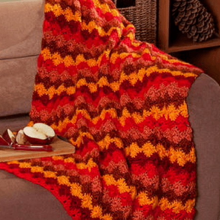 thanksgiving AFGHAN crochet pattern, fall AFGHAN crochet pattern