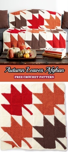 thanksgiving AFGHAN crochet pattern, fall AFGHAN crochet pattern