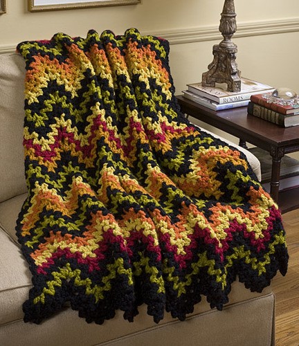 Thanksgiving Afghan Crochet Pattern Roundup! - AmVaBe Crochet