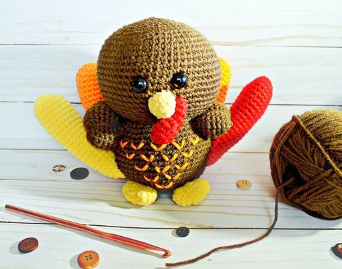 thanksgiving TURKEY crochet pattern