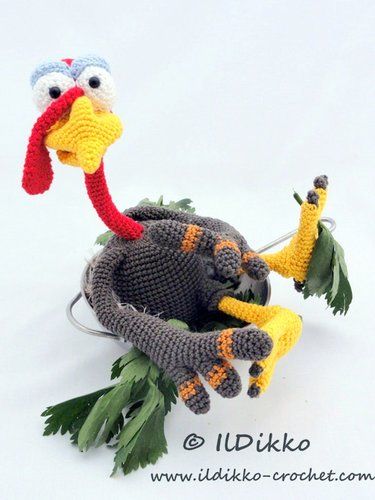 thanksgiving TURKEY crochet pattern