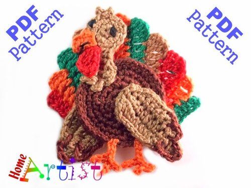 thanksgiving TURKEY crochet pattern