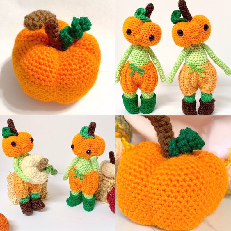 thanksgiving pumpkin crochet pattern