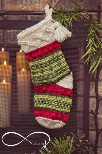 christmas STOCKING crochet pattern